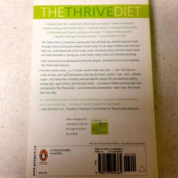 The Thrive Diet Book - Picture 2 of 3